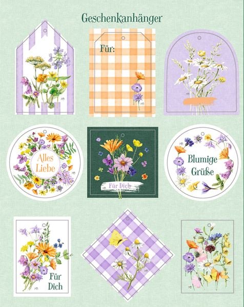 Produktbild: Geschenkpapier-Buch: Sch&ouml;ner Schenken - GartenLiebe (Bastin)