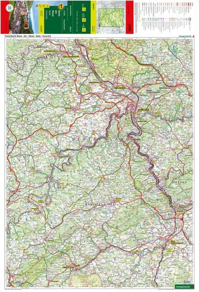 Produktbild: Freytag & berndt Freizeitkarte Rhein - Ahr - Mosel 1:140.000