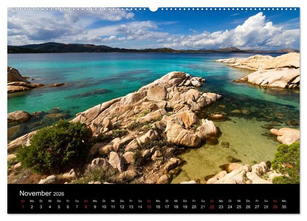 Produktbild: Sardinien (Wandkalender 2026 DIN A2 quer), CALVENDO Monatskalender