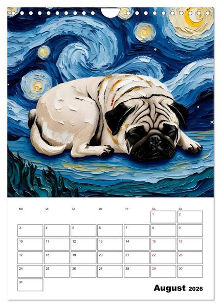 Produktbild: Hundezauber (Wandkalender 2026 DIN A4 hoch), CALVENDO Monatskalender