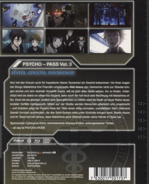 Produktbild: Psycho-Pass - Vol. 3