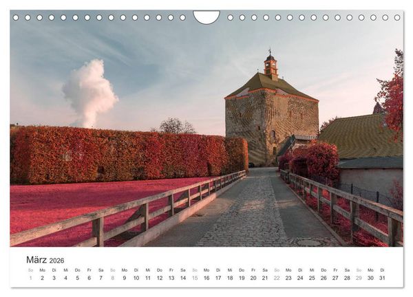 Produktbild: Cottbus und seine Umgebung in Infrarot (Wandkalender 2026 DIN A4 quer), CALVENDO Monatskalender
