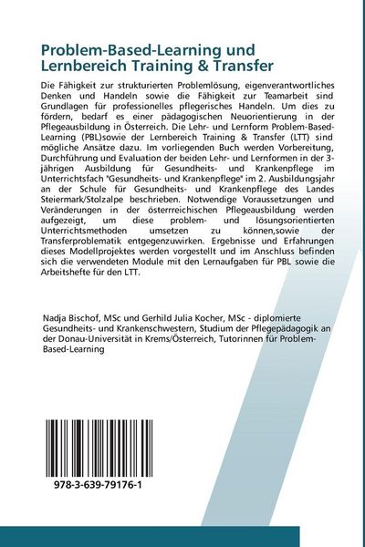 Produktbild: Problem-Based-Learning und Lernbereich Training & Transfer