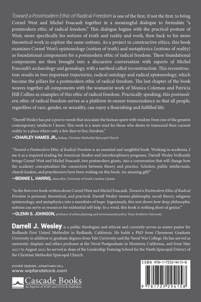 Produktbild: Toward a Postmodern Ethic of Radical Freedom
