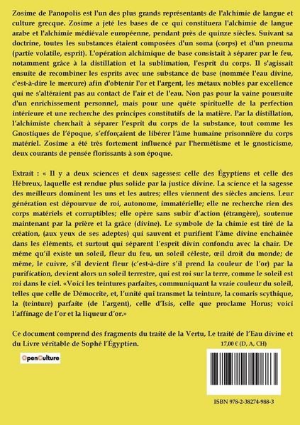 Produktbild: &Eacute;crit authentique sur l'art sacr&eacute; et divin de la fabrication de l'or