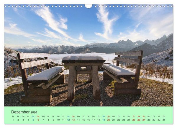 Produktbild: Zauber der Alpen (Wandkalender 2026 DIN A3 quer), CALVENDO Monatskalender