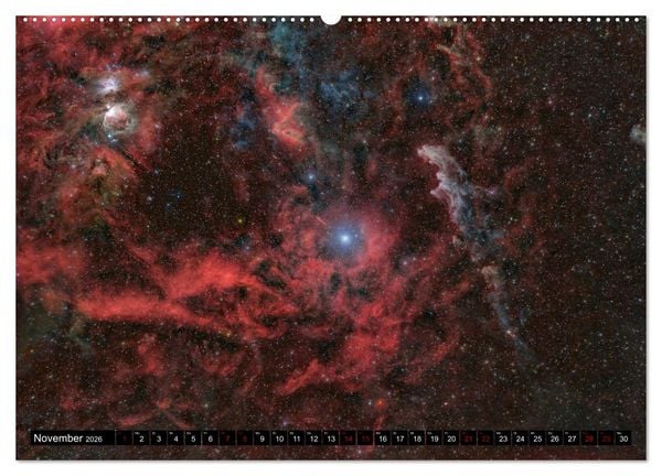 Produktbild: Deepsky XVII (Wandkalender 2026 DIN A2 quer), CALVENDO Monatskalender