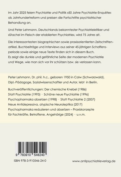 Produktbild: Humanistische Antipsychiatrie