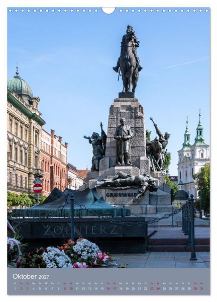 Produktbild: Zeitloses Krakau. Zwischen K&ouml;nigen, Kirchen und Kopfsteinpflaster (Wandkalender 2027 DIN A3 hoch), CALVENDO Monatskalender