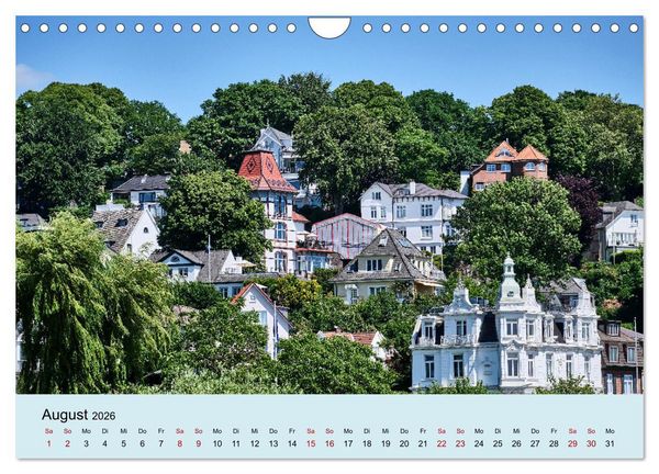 Produktbild: Freie Hansestadt Hamburg (Wandkalender 2026 DIN A4 quer), CALVENDO Monatskalender