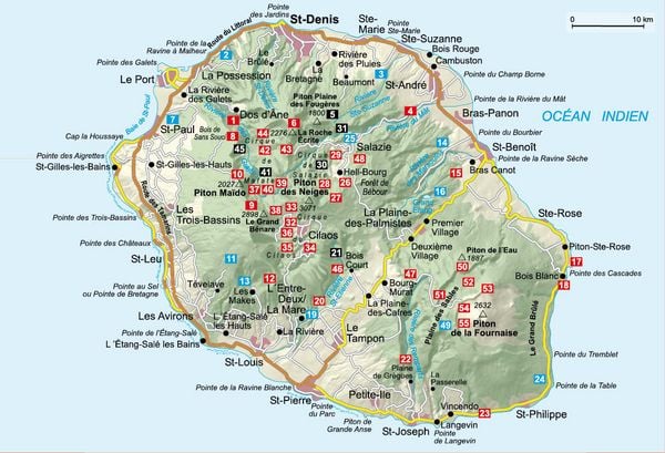 Produktbild: La R&eacute;union (Guide de randonn&eacute;es)
