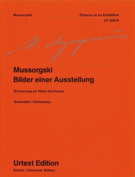 Produktbild: Mussorgskij, M: Bilder einer Ausstellung