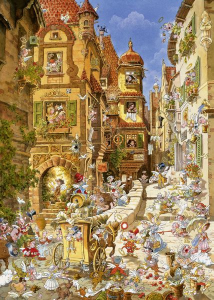Produktbild: Romantic Town By Day (Puzzle)