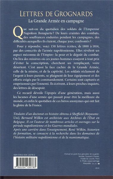Produktbild: Lettres de grognards : la Grande Arm&eacute;e en campagne