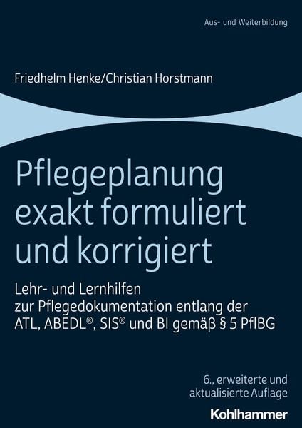Produktbild: Pflegeplanung exakt formuliert und korrigiert