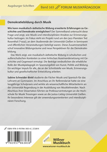 Produktbild: Erinnerungskulturen und Demokratiebildung