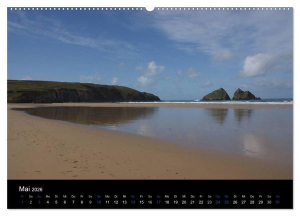 Produktbild: Anblicke und Ausblicke in Cornwall (Wandkalender 2026 DIN A2 quer), CALVENDO Monatskalender