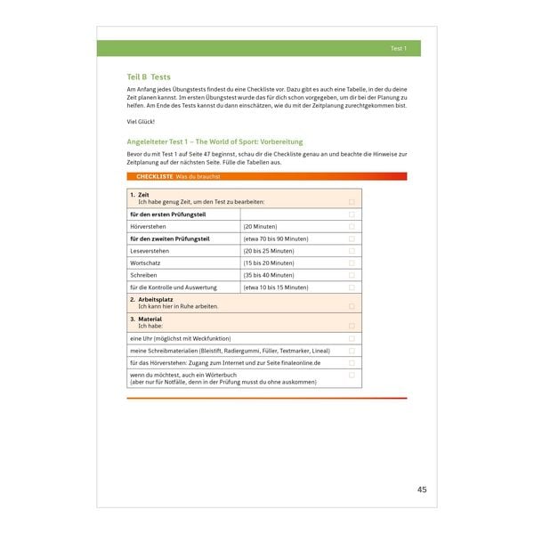 Produktbild: FiNALE Pr&uuml;fungstraining Erweiterter Erster Schulabschluss Nordrhein-Westfalen