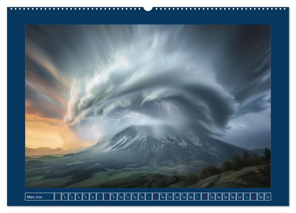 Produktbild: Im Bann der Naturgewalten (Wandkalender 2026 DIN A2 quer), CALVENDO Monatskalender