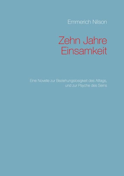Produktbild: Zehn Jahre Einsamkeit