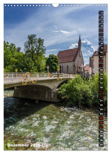 Produktbild: Stadtherz MERAN (Wandkalender 2026 DIN A3 hoch), CALVENDO Monatskalender