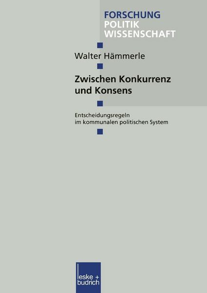 Produktbild: Zwischen Konkurrenz und Konsens