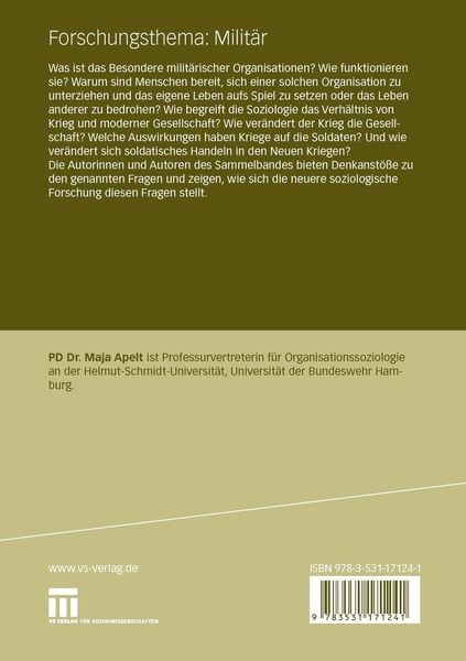 Produktbild: Forschungsthema: Milit&auml;r