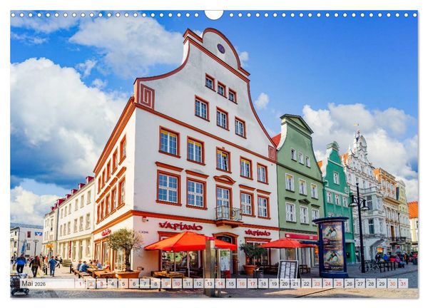 Produktbild: Rostock Impressionen (Wandkalender 2026 DIN A3 quer), CALVENDO Monatskalender