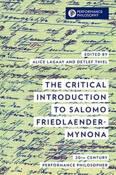 Produktbild: Critical Intro To Salomo Friedpb