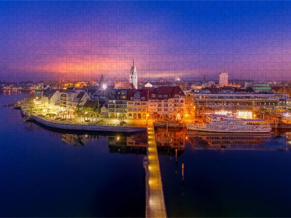 Produktbild: CALVENDO Puzzle Friedrichshafen | 1000 Teile Lege-Gr&ouml;&szlig;e 64x48cm Foto-Puzzle f&uuml;r gl&uuml;ckliche Stunden