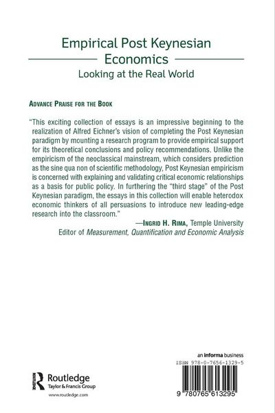 Produktbild: Empirical Post Keynesian Economics