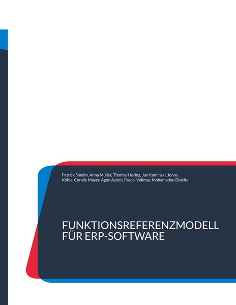Produktbild: Funktionsreferenzmodell f&uuml;r ERP-Software
