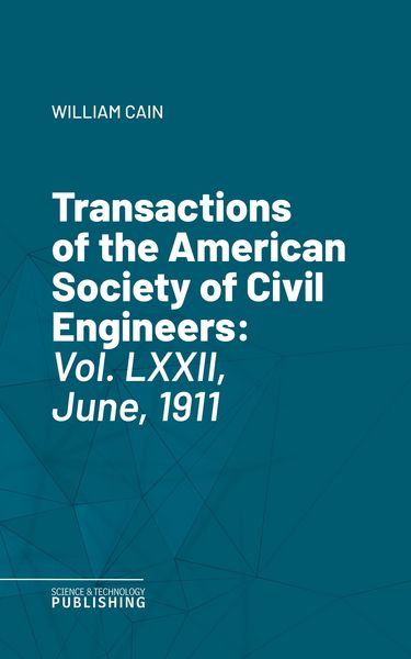 Produktbild: Transactions of the American Society of Civil Engineers