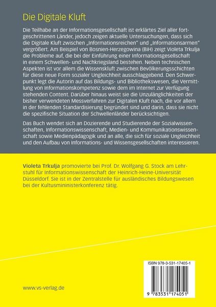 Produktbild: Die Digitale Kluft