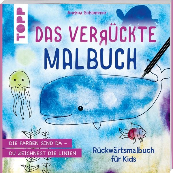 Produktbild: Das verr&uuml;ckte Malbuch