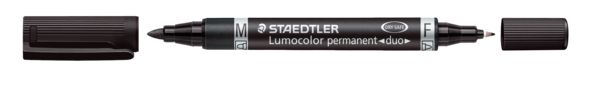 Produktbild: STADTLER Zweispitzmarker Lumocolor perm schw