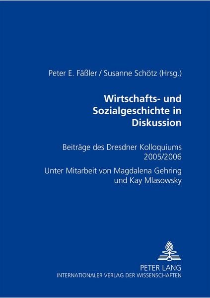 Produktbild: Wirtschafts- und Sozialgeschichte in Diskussion