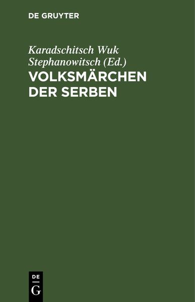 Produktbild: Volksm&auml;rchen der Serben