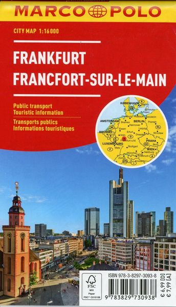 Produktbild: MARCO POLO Cityplan Frankfurt am Main 1:16.000