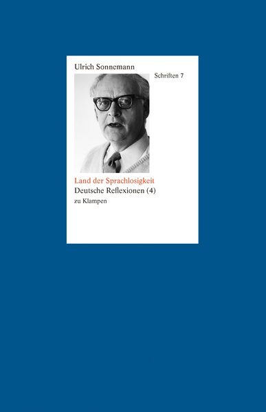 Produktbild: Schriften / Land der Sprachlosigkeit. Schriften 7
