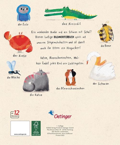 Produktbild: Meine ersten Tiere