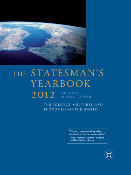 Produktbild: The Statesman's Yearbook 2012: The Politics, Cultures and Economies of the World