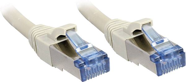 LINDY 47138 RJ45 Netzwerkkabel, Patchkabel CAT 6a S/FTP 10.00m Grau 1St.