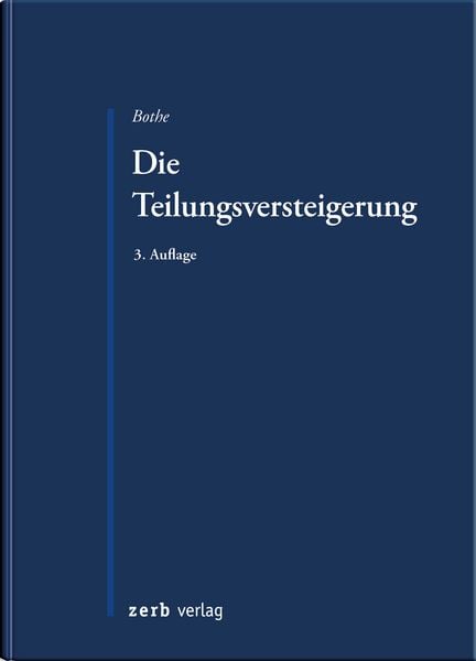 Produktbild: Die Teilungsversteigerung