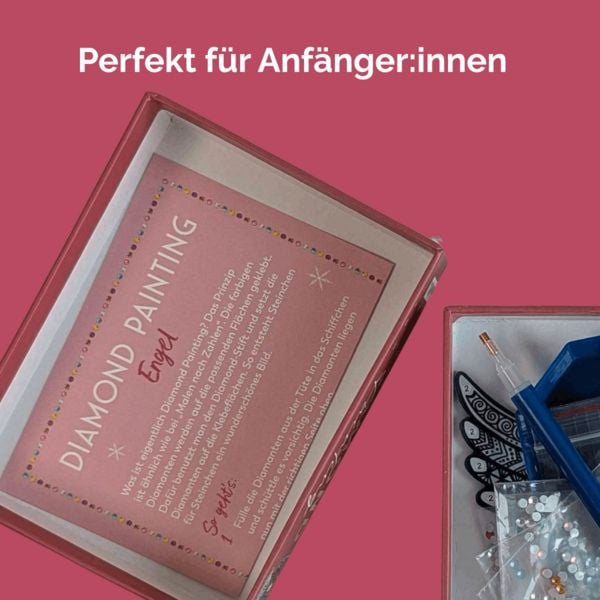 Produktbild: Diamond Painting Set Weihnachtsengel