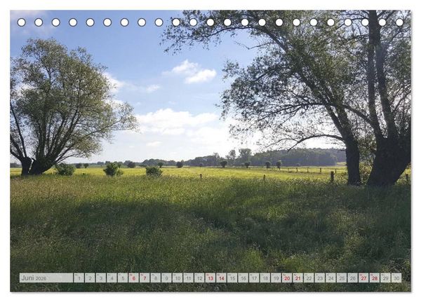 Produktbild: Natur-Paradies Mecklenburgische Schweiz (Tischkalender 2026 DIN A5 quer), CALVENDO Monatskalender
