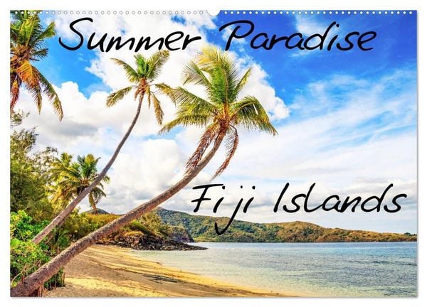 Produktbild: Summer Paradise Fiji (Wandkalender 2027 DIN A2 quer), CALVENDO Monatskalender