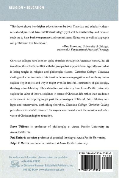 Produktbild: Christian College, Christian Calling