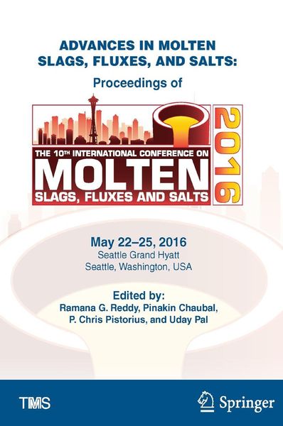Produktbild: Advances in Molten Slags, Fluxes, and Salts