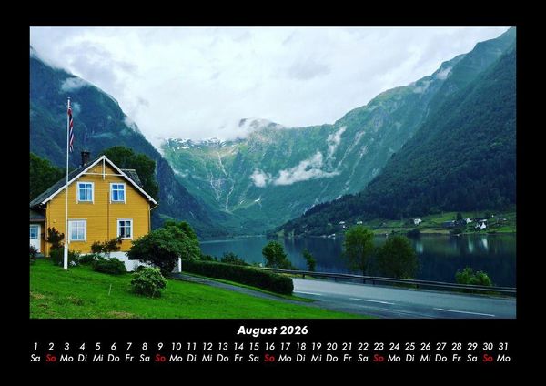 Produktbild: Berge 2026 Fotokalender DIN A3